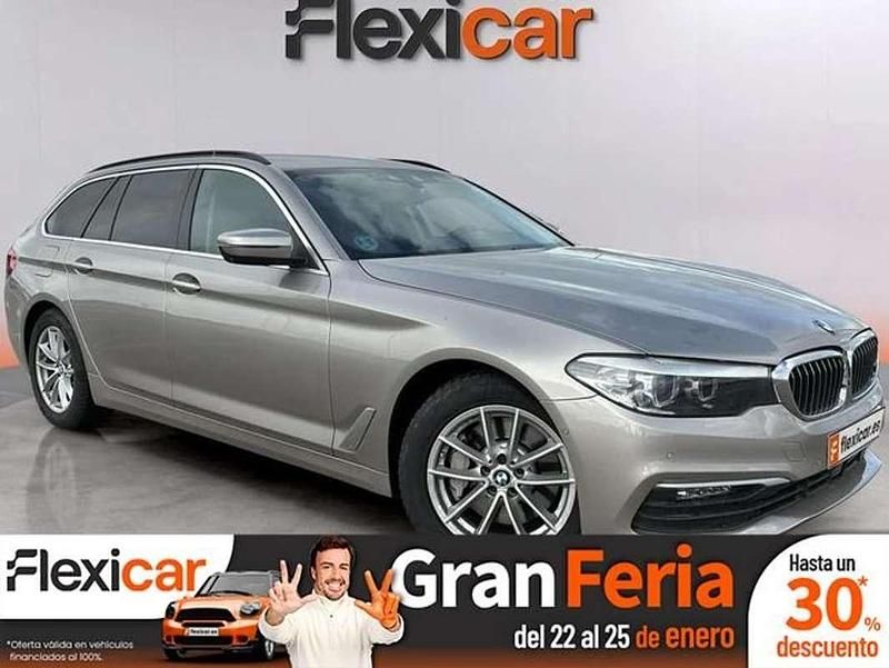 Beige Usado 2018 BMW 530 Familiar | 20.990 € (Super precio) - Imagen 1/4