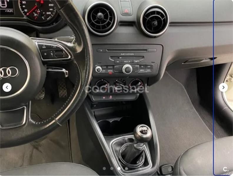 Usado Audi A1 Ambition 90 CV (66 kW) 2011 Blanco Utilitario