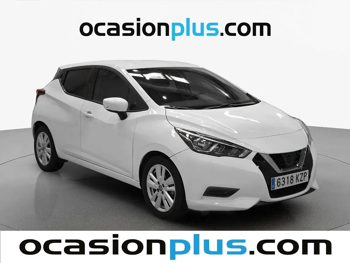 Usado Nissan Micra Acenta 101 CV (74 kW) 2019 Blanco Utilitario