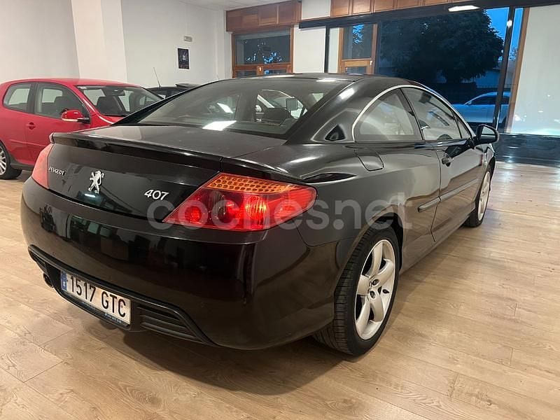 Usado Peugeot 407 Coupe 163 CV (119 kW) 2010 Negro Coupe