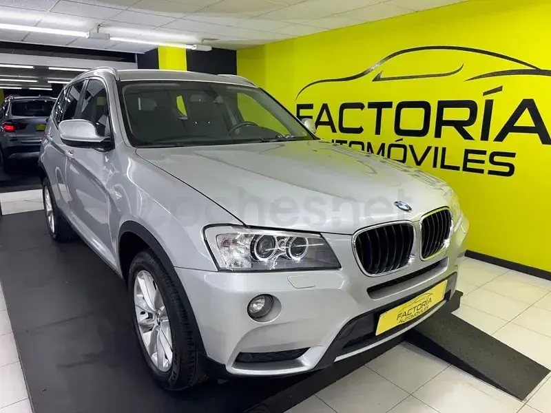 Usado BMW X3 Sport Line 190 CV (139 kW) 2014 Gris / plata SUV