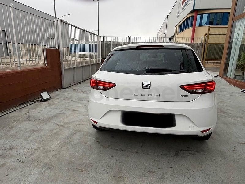 Usado Seat Leon I-Tech 105 CV (77 kW) 2015 Blanco Berlina