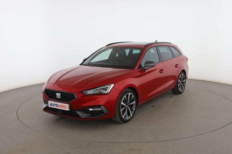 Rojo Usado 2020 Seat Leon FR Familiar | 20.499 € (Un poco caro) - Imagen 1/3