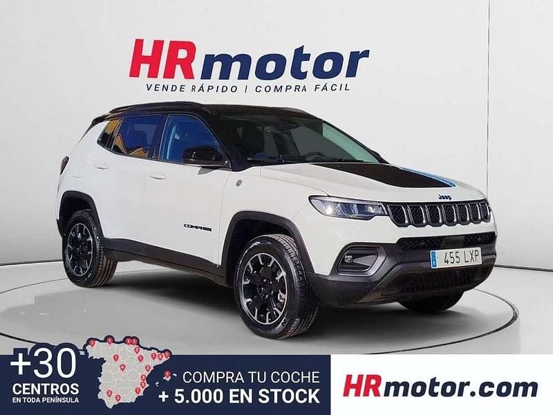 Usado Jeep Compass Trailhawk 242 CV (177 kW) 2022 Blanco SUV