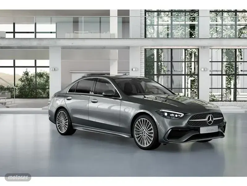 Usado Mercedes C220 200 CV (147 kW) 2022 Gris Berlina