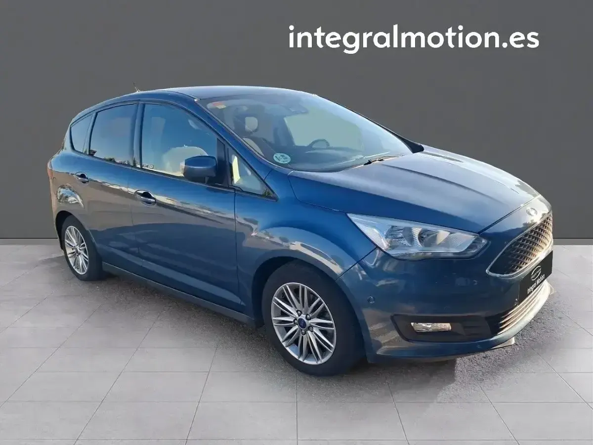 Usado Ford C-MAX Trend+ 125 CV (91 kW) 2018 Azul Monovolumen