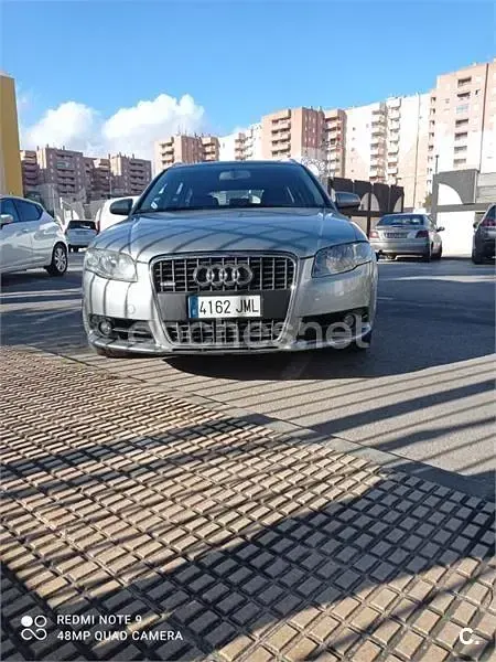 Usado Audi A4 S-Line 170 CV (125 kW) 2008 Gris / plata Familiar