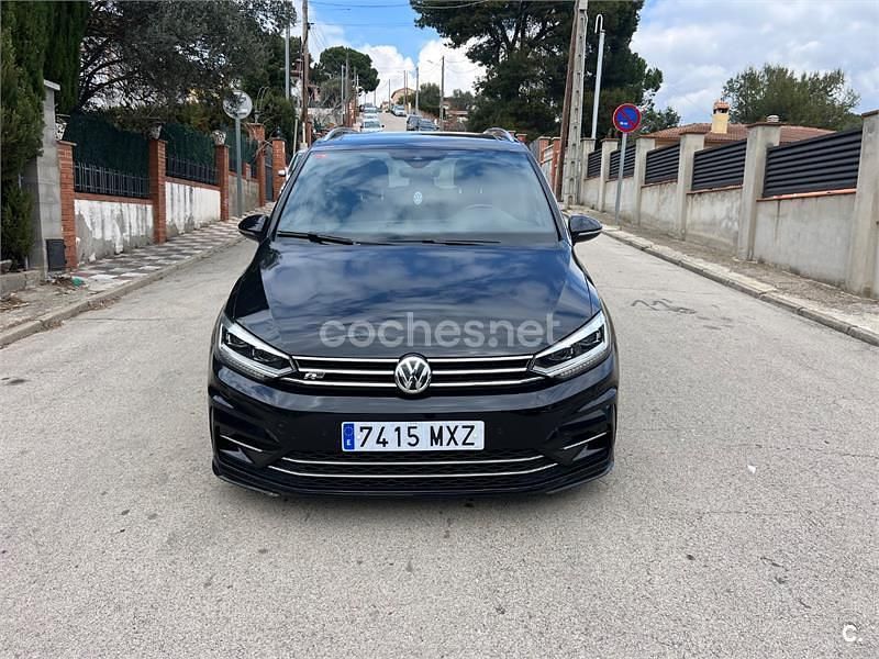 Usado VW Touran Sportline 190 CV (139 kW) 2019 Azul Monovolumen
