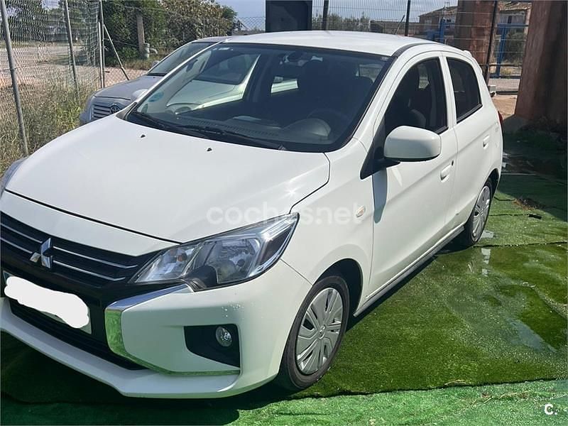 Usado Mitsubishi Space Star 71 CV (52 kW) 2022 Blanco Berlina