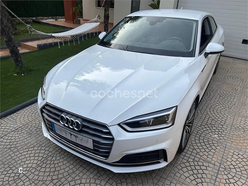 Käytetty Audi A5 S-Line 190 HP (139 kW) 2017 Valkoinen Coupe - kaksiovinen