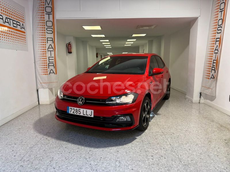 Rojo Usado 2021 VW Polo R-line Berlina | 17.990 € (Precio justo) - Imagen 1/4