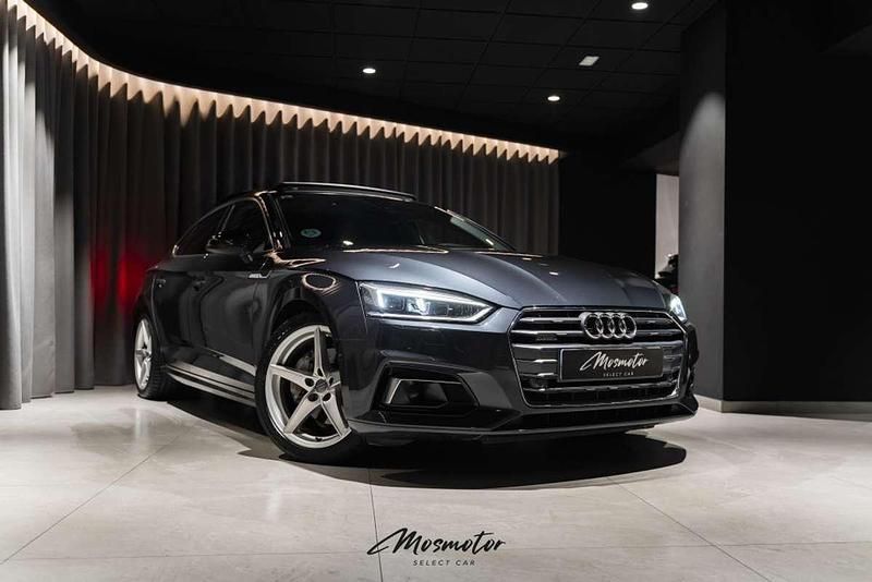 Usado Audi A5 Sportback Sport 190 CV (139 kW) 2019 Gris Utilitario