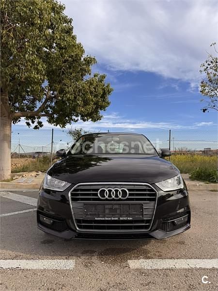 Usado Audi A1 95 CV (69 kW) 2017 Negro Berlina