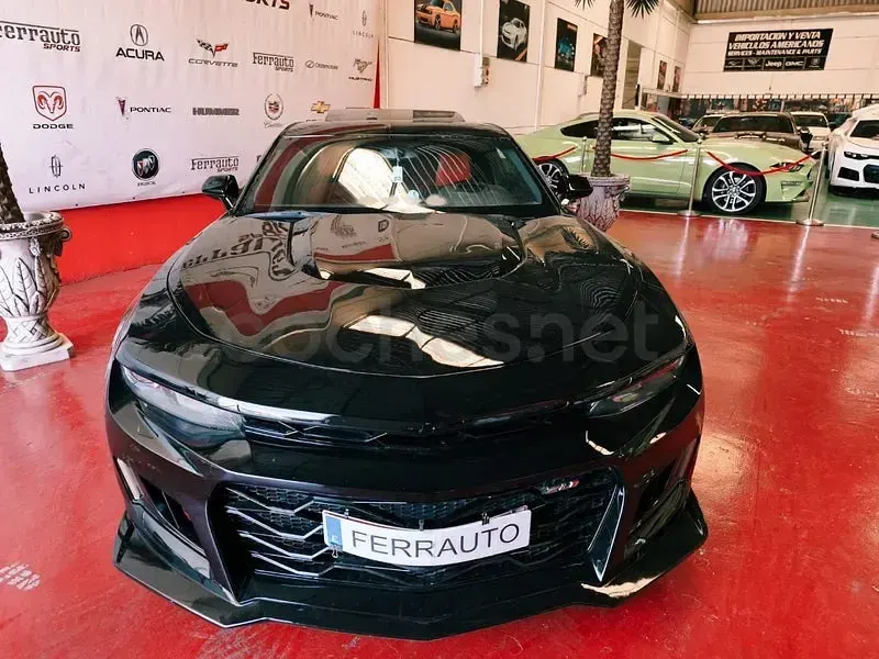 Usado Chevrolet Camaro 432 CV (317 kW) 2015 Verde Coupe