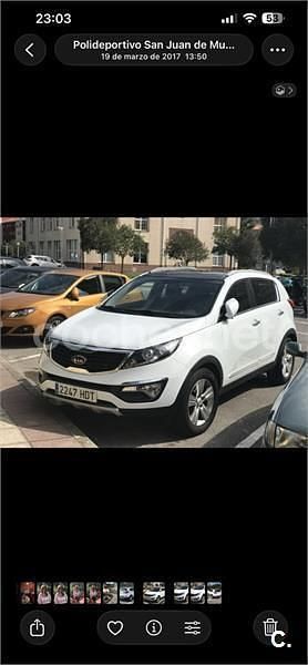 Usado Kia Sportage 115 CV (84 kW) 2011 Blanco SUV