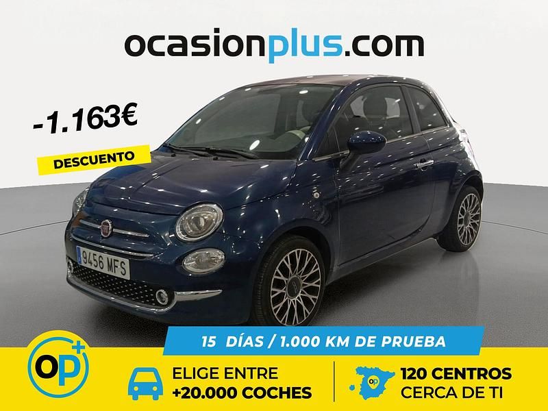 Azul Usado 2023 Fiat 500 Dolcevita Utilitario | 10.490 € (Buen precio) - Imagen 1/4