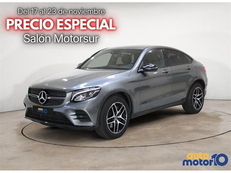 Gris Usado 2019 Mercedes GLC250 Coupe | 39.900 € (Un poco caro) - Imagen 1/4