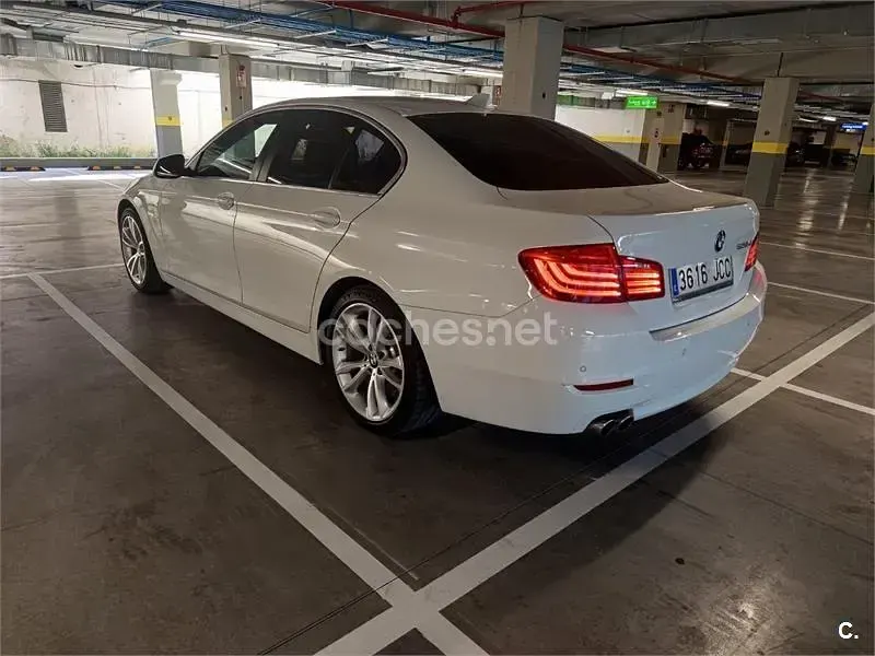 Usado BMW 520 190 CV (139 kW) 2015 Blanco Berlina