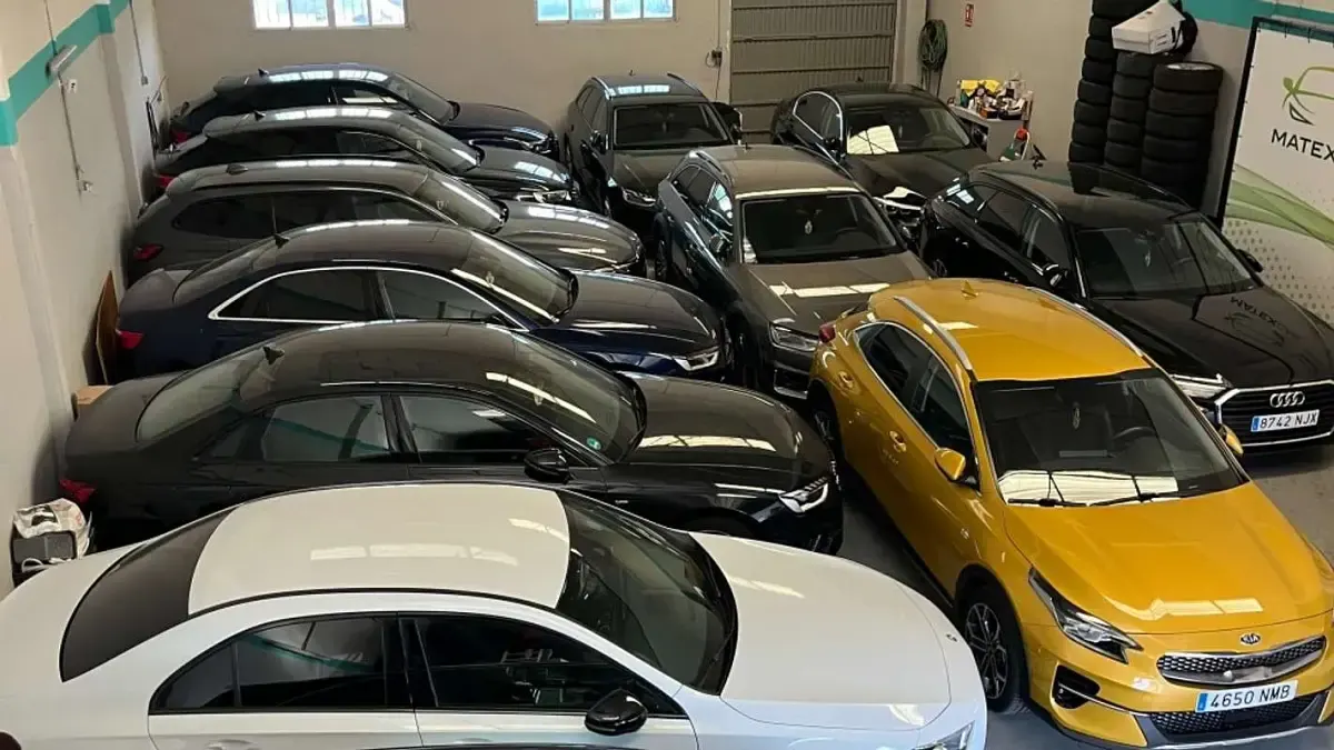 Usado Kia Ceed 116 CV (85 kW) 2020 Azul Utilitario