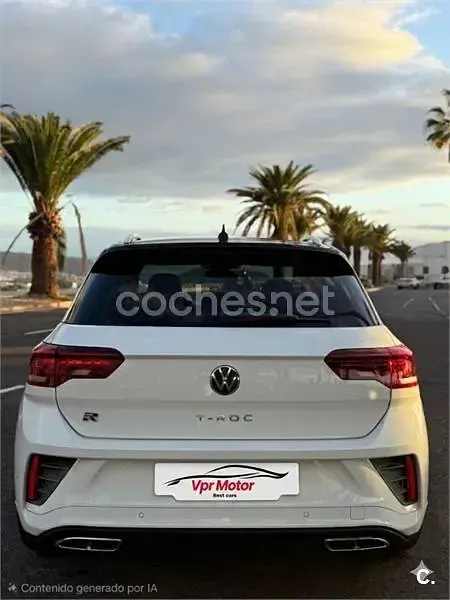 Usado VW T-Roc R-line 150 CV (110 kW) 2024 Blanco SUV