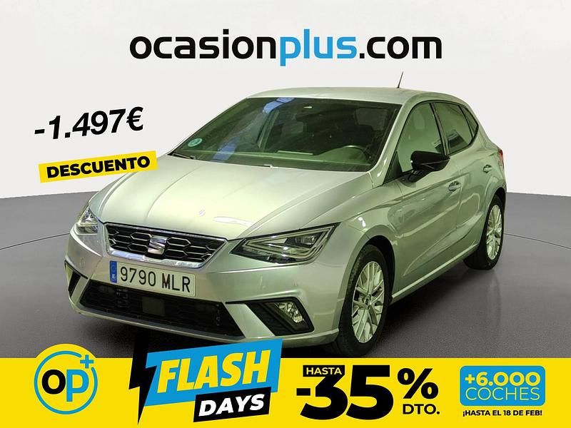 Gris Usado 2023 Seat Ibiza FR Utilitario | 16.470 € (Un poco caro) - Imagen 1/4