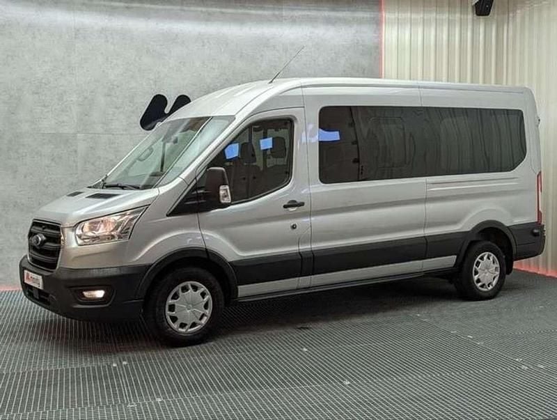 Gris Usado 2021 Ford Transit Familiar | 22.990 € (Precio justo) - Imagen 1/4