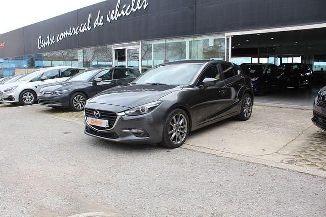 Usado Mazda 3 150 CV (110 kW) 2018 Gris Utilitario