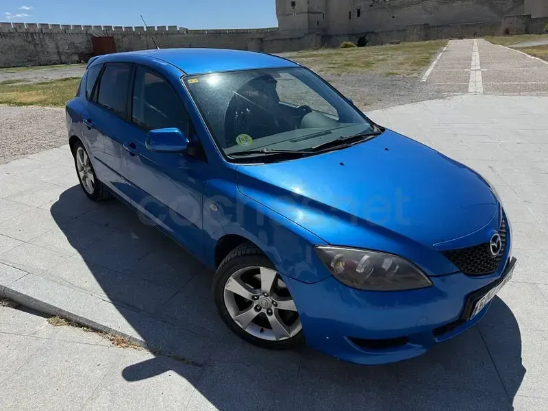 Usado Mazda 3 Sportive 150 CV (110 kW) 2005 Azul Berlina