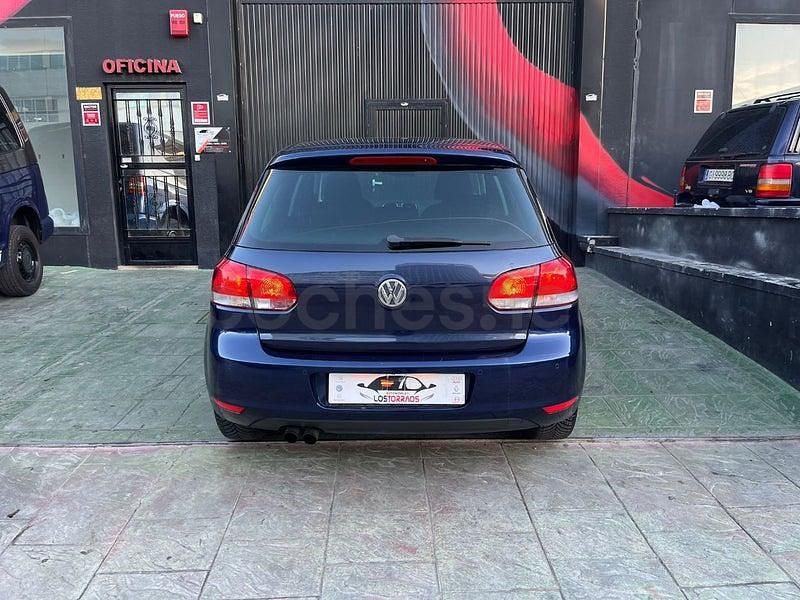 Usado VW Golf VI Sport 110 CV (80 kW) 2009 Azul Utilitario