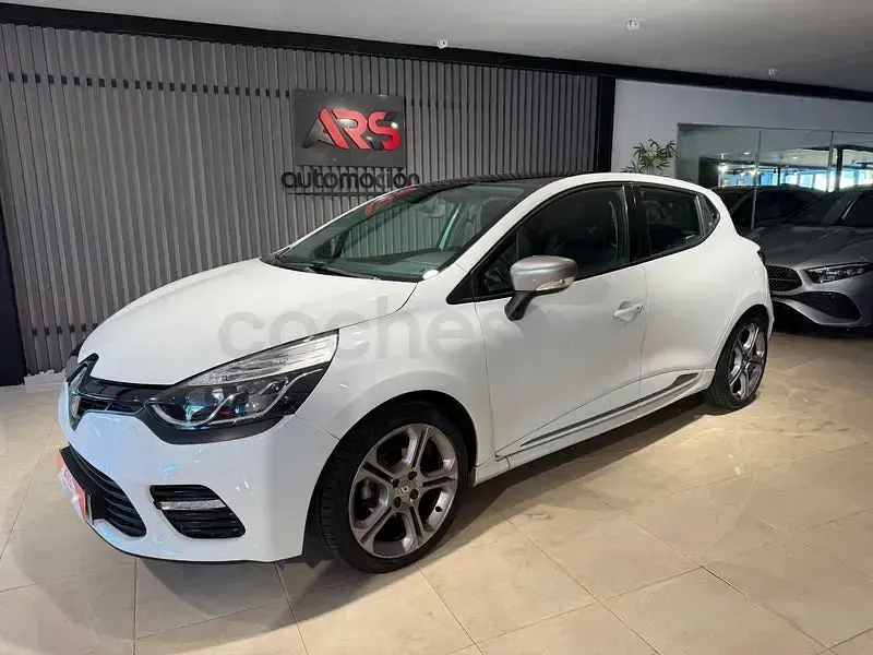Usado Renault Clio IV GT 120 CV (88 kW) 2016 Blanco Berlina