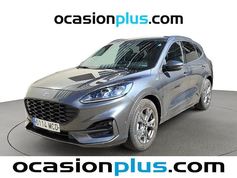 Gris Usado 2022 Ford Kuga ST-Line X SUV | 22.264 € (Precio justo) - Imagen 1/4