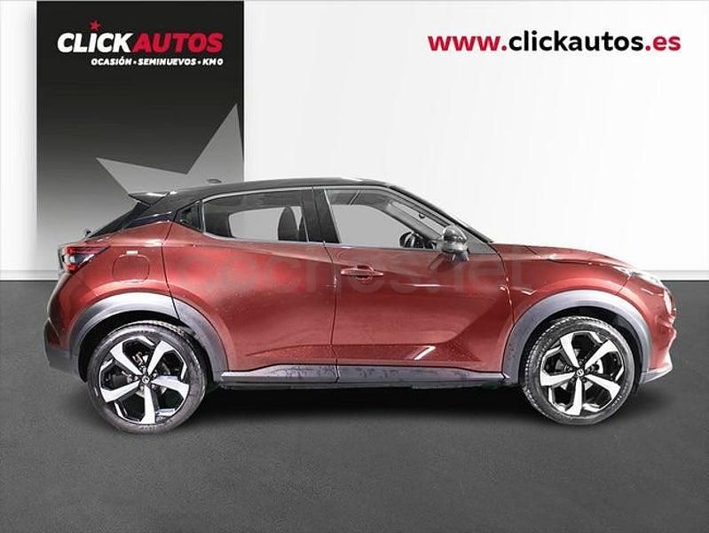 Usado Nissan Juke Tekna 114 CV (83 kW) 2022 Granate SUV
