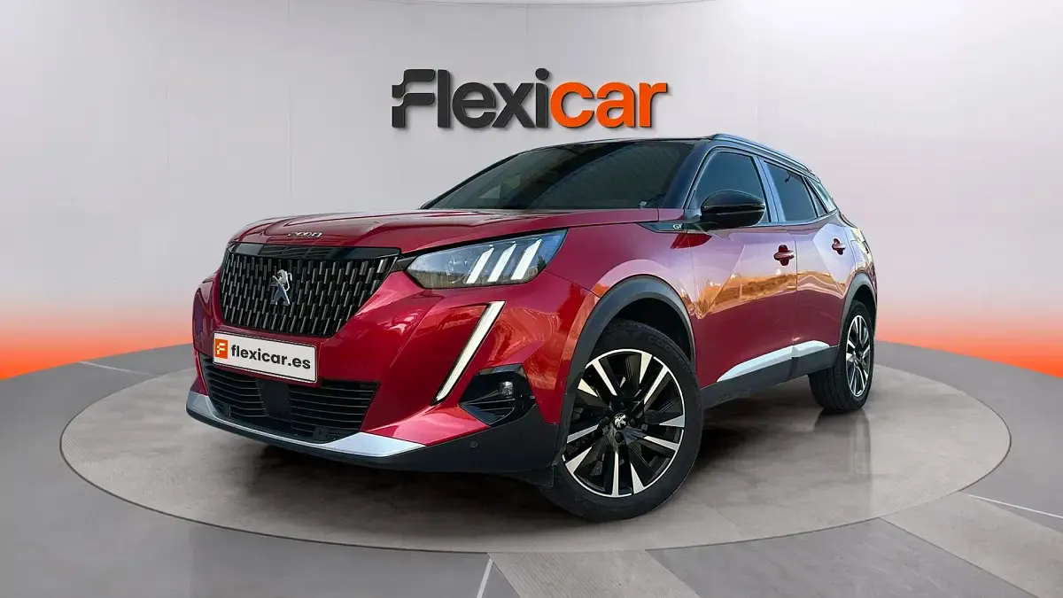 Usado Peugeot 2008 GT 131 CV (96 kW) 2021 Rojo SUV