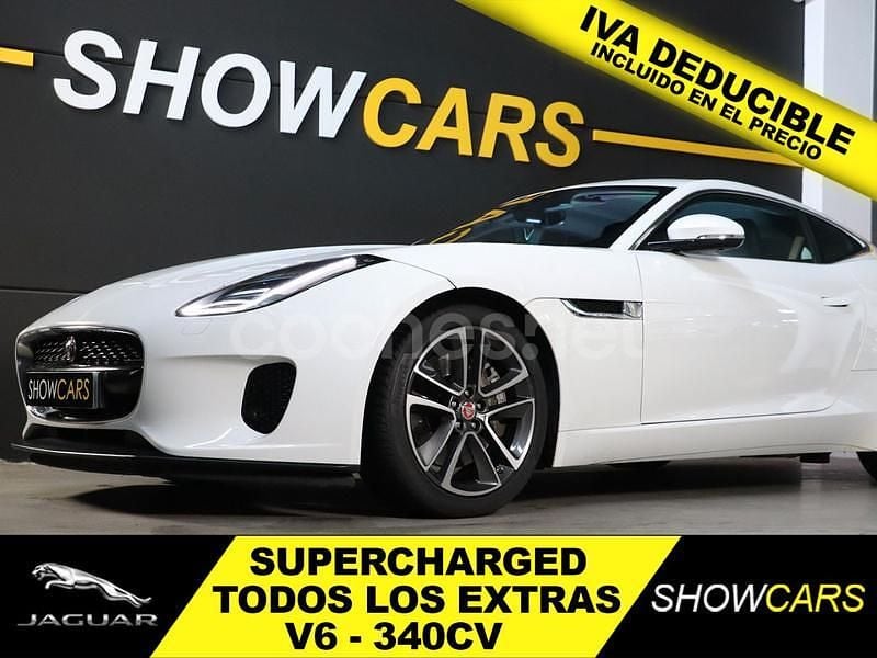 Blanco Usado 2019 Jaguar F-Type Coupe | 53.900 € (Buen precio) - Imagen 1/4