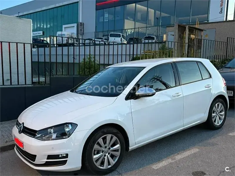 Usado VW Golf VII Edition 110 CV (80 kW) 2016 Blanco Berlina