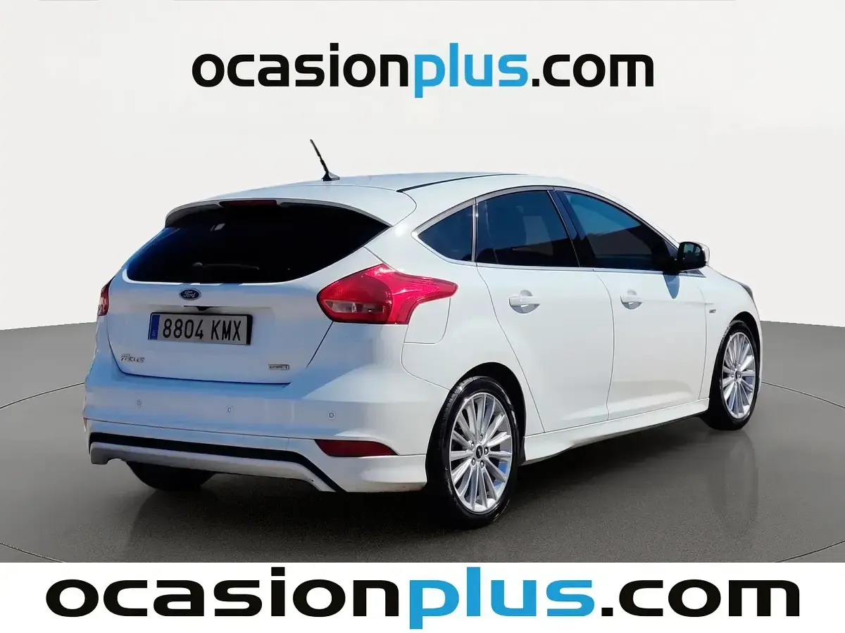 Usado Ford Focus ST-Line 125 CV (91 kW) 2018 Blanco