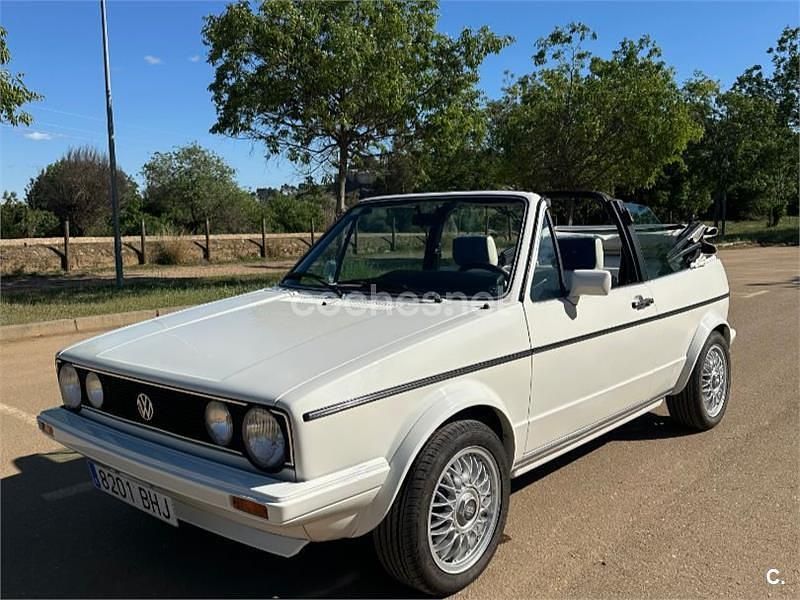 Usado VW Golf Cabriolet 75 CV (55 kW) 1985 Blanco Descapotable