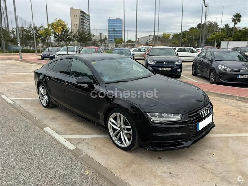 Negro Usado 2015 Audi A7 Sportback S-Line Utilitario | 25.000 € (Precio justo) - Imagen 1/4