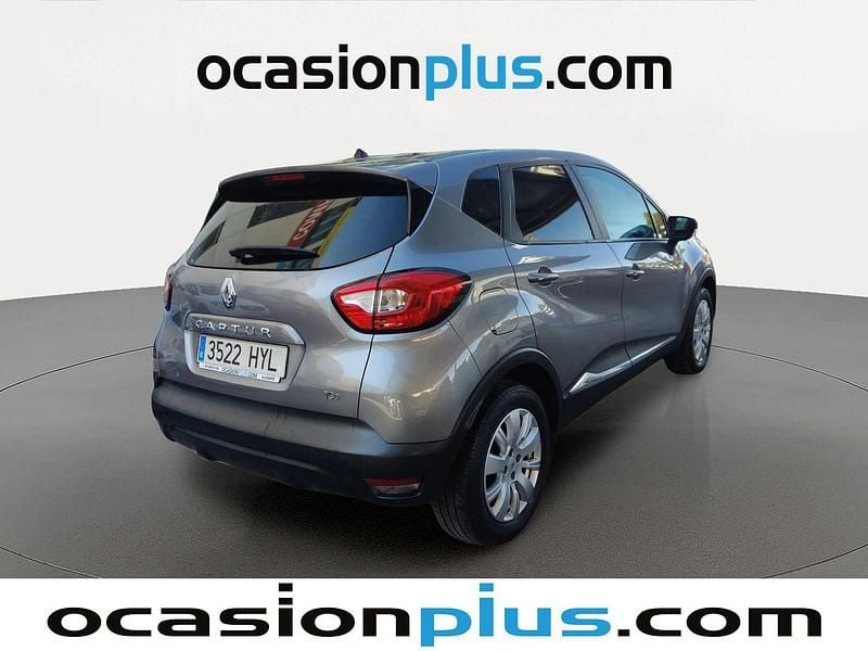 Usado Renault Captur Intens 90 CV (66 kW) 2014 Gris SUV
