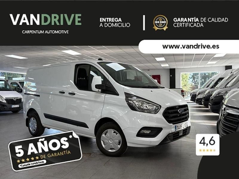 Blanco Usado 2022 Ford Transit Custom Van | 19.800 € (Precio justo) - Imagen 1/4