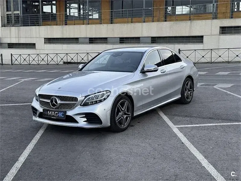 Usado Mercedes C300e 306 CV (225 kW) 2020 Gris / plata Berlina