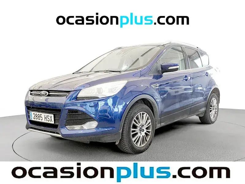 Azul Usado 2013 Ford Kuga Titanium SUV | 10.550 € (Buen precio) - Imagen 1/4