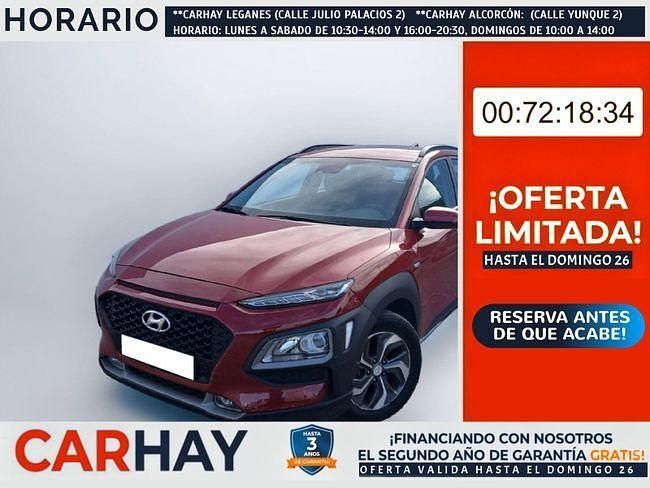 Usado Hyundai Kona Style 141 HP (103 kW) 2019 Vermelho SUV