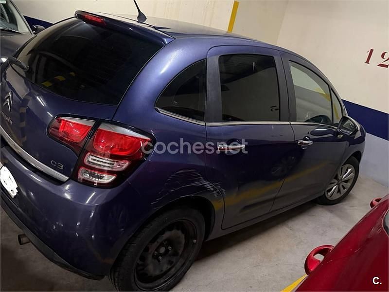 Usado Citroën C3 68 CV (50 kW) 2014 Azul Berlina