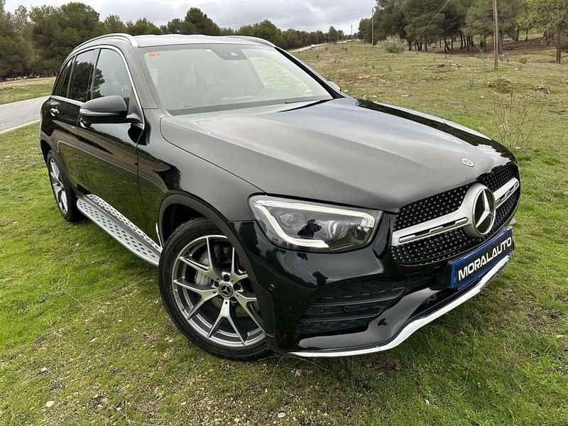 Usado Mercedes GLC220 194 CV (142 kW) 2020 Negro SUV