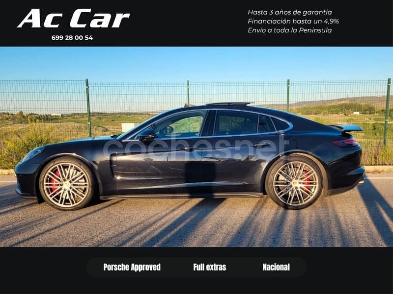 Negro Usado 2017 Porsche Panamera Turbo Berlina | 108.900 € - Imagen 1/4