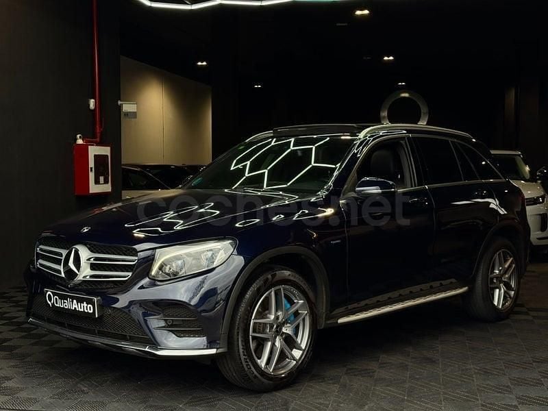 Usado Mercedes GLC350 320 CV (235 kW) 2017 Azul SUV