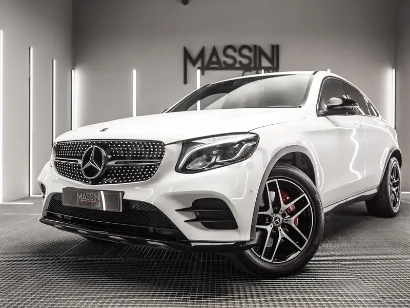 Usado Mercedes GLC250 204 CV (150 kW) 2018 Blanco SUV