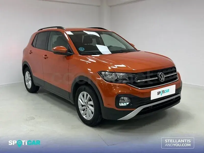 Usado VW T-Cross Advance 95 CV (69 kW) 2022 Naranja SUV