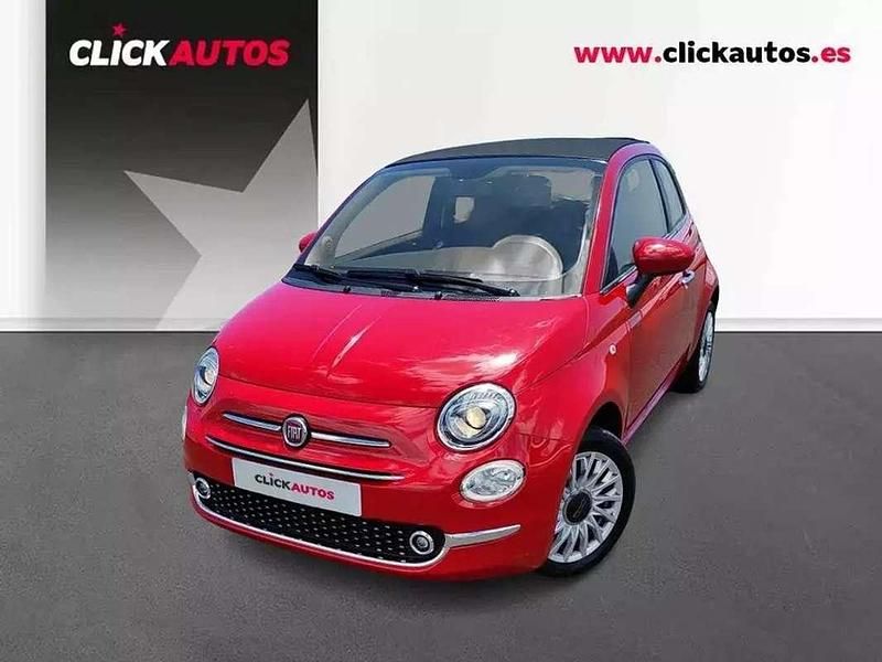 Rojo Usado 2024 Fiat 500 Dolcevita Descapotable | 14.750 € (Precio justo) - Imagen 1/4